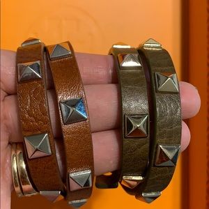 Stella & Dot double wrap bracelets.